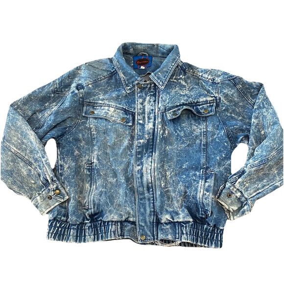Horizons Outerwear Jackets & Blazers - Horizon Outerwear Vintage Jean Jacket Size Medium